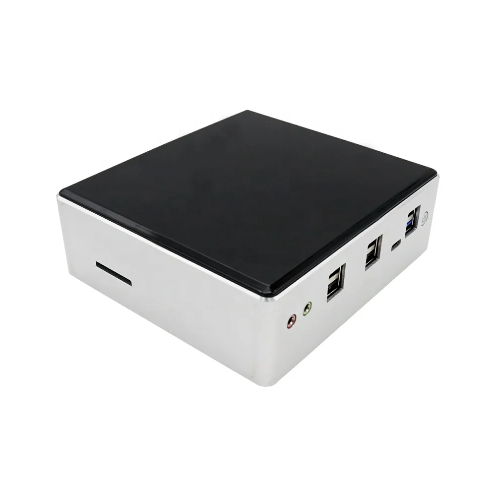 

Minitree smart tiny mini computer 7th core i3-7020U dual core 2.3ghz 2*DDR4 up to 64GB NVME win7/8/10/Linux os HD&DP elegant pc