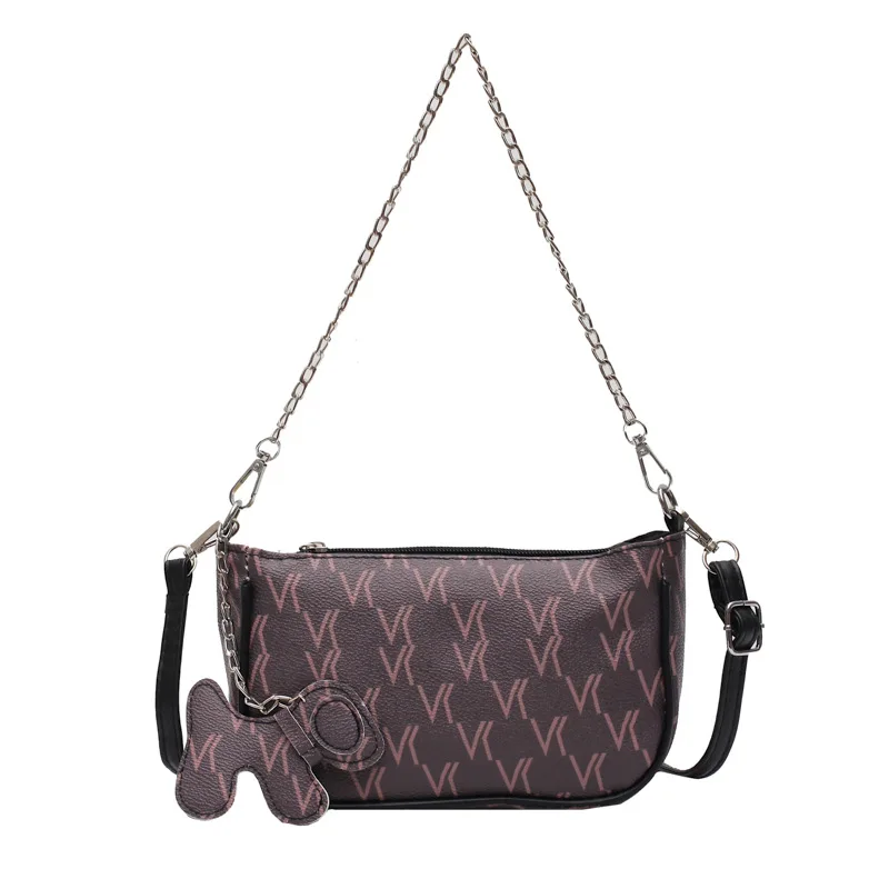

2021 fashion new woman bag pu leather retro armpit bag handbag wholesale, 3 colors