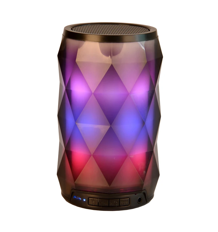 

Colorful LED Touch Control Portable Wireless Bluetooth Speaker, Customized