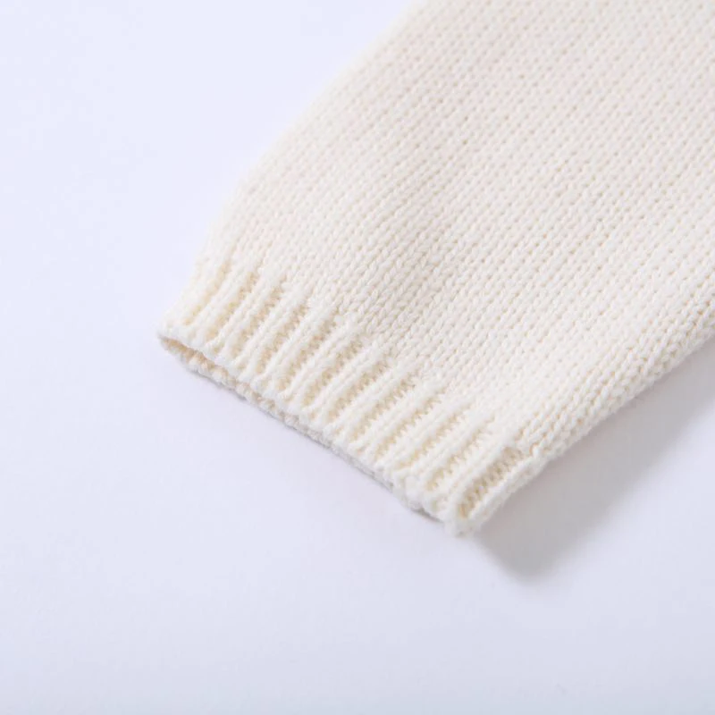 
Baby girls knitted cotton cardigan outfit 