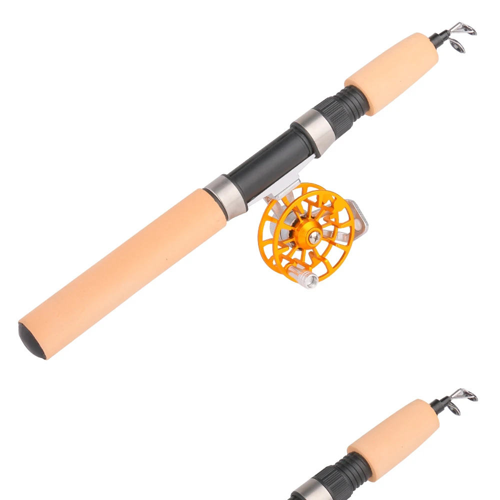 

Ultralight Portable with fishing line mini ice Fishing Set