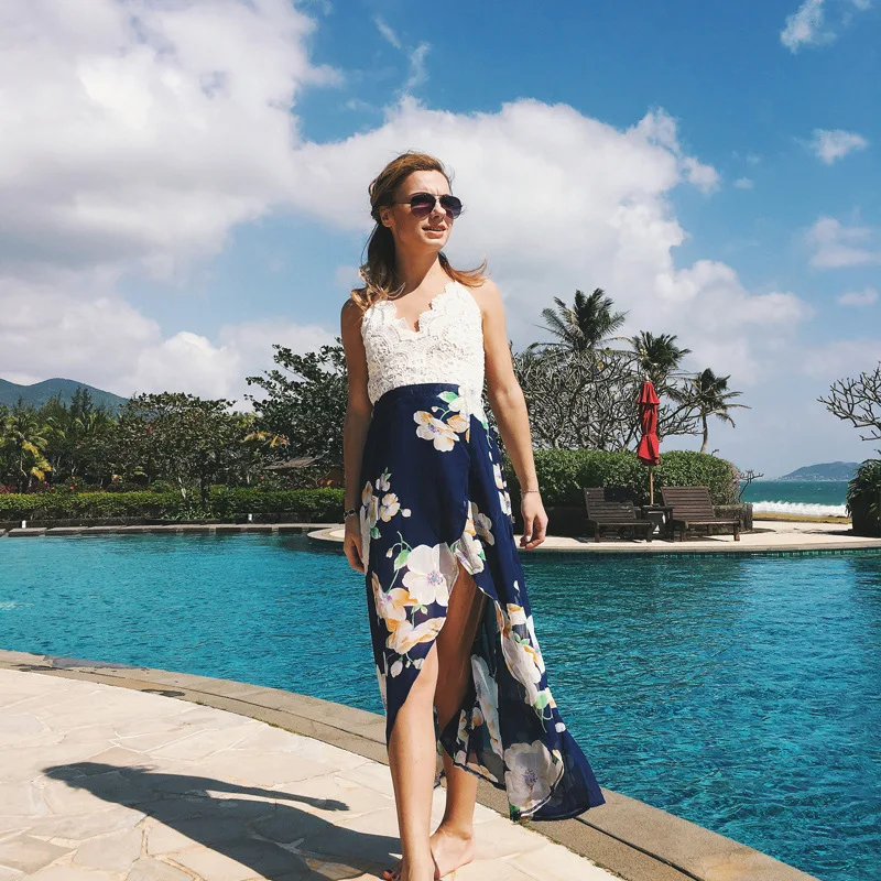 

Mutongyi high waist one piece floral print midi women's skirts wholesale