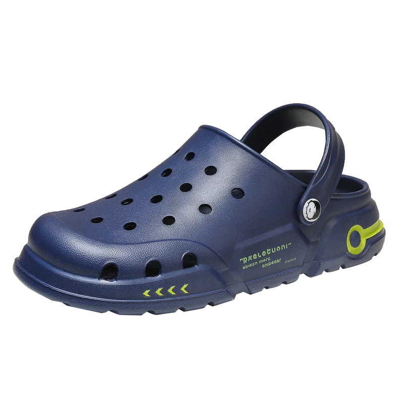 

2021 hot sale Men's slippers EVA super light wear-resistant soft sole men's casual sandals hole shoes men's beach shoes sandals