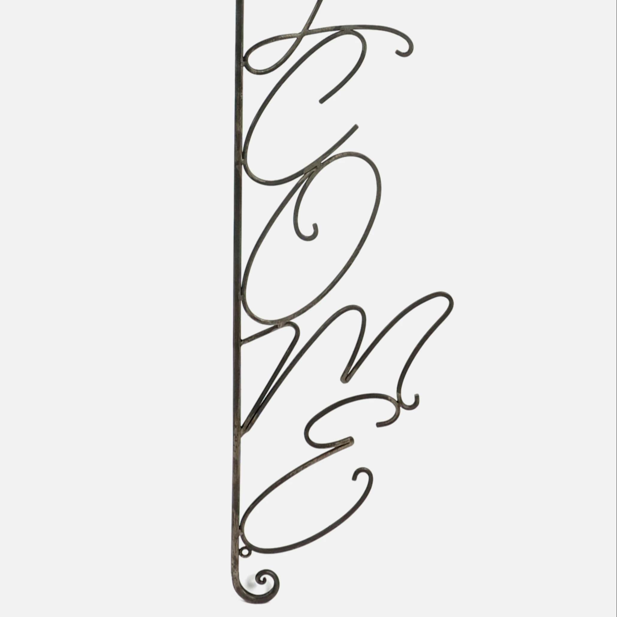 

Laser Cut Vertical Plate Simple and Easy to Install Letter Metal Home Wall Decoration