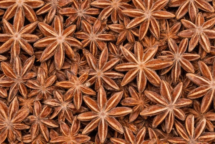 Chef using star anise in a professional kitchen setting
