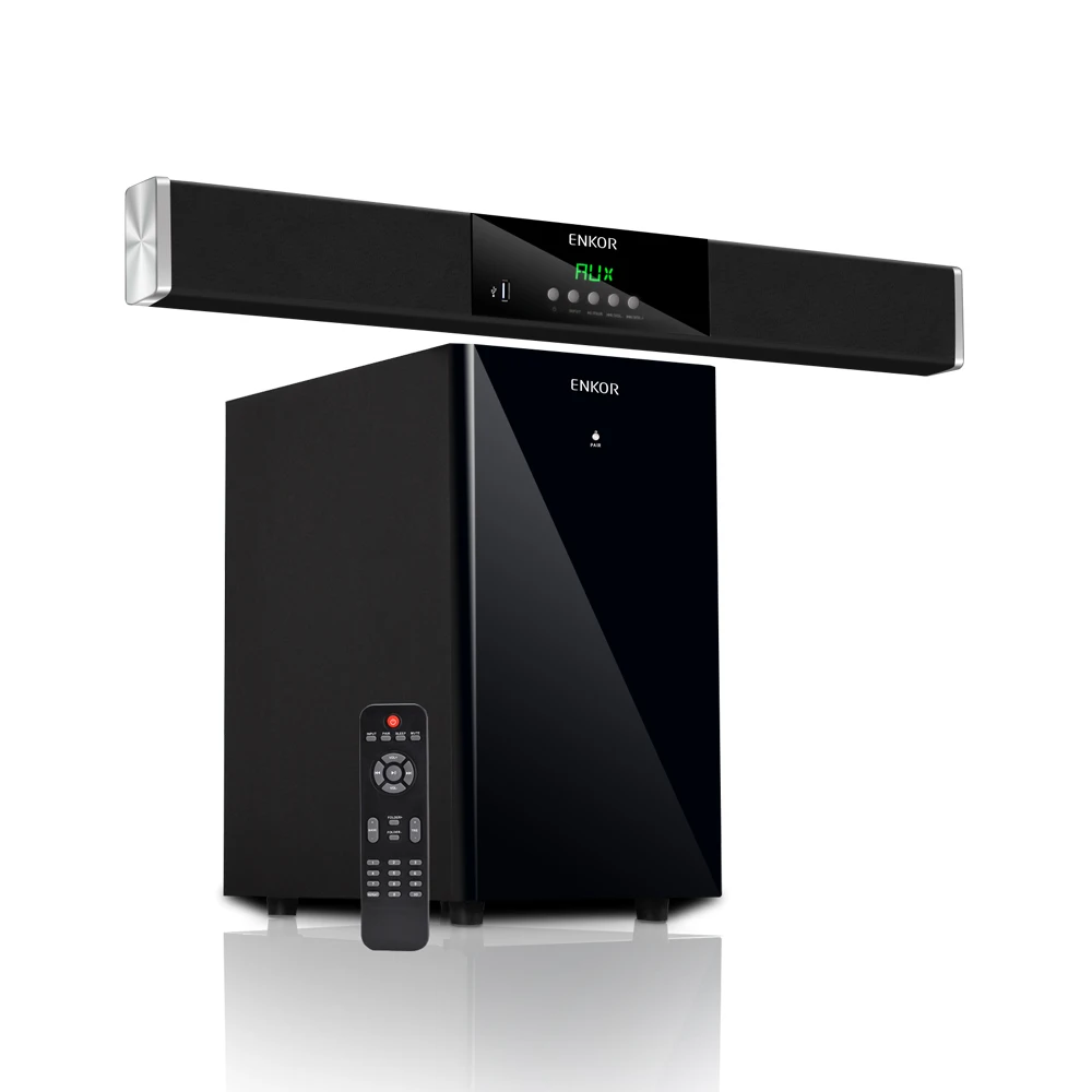 

high quality bt surround powerful computer hifi multimedia soundbar sound bar 2.1 systems
