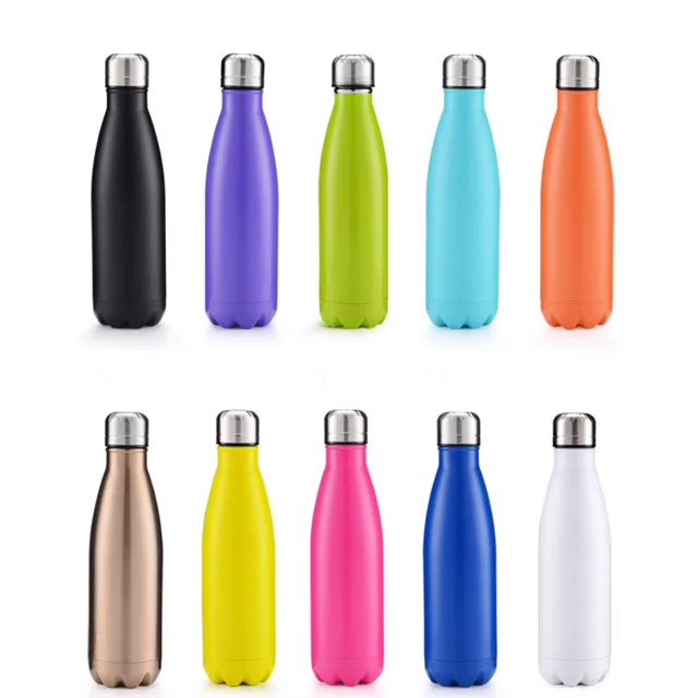 

Madou Food Grade Double Wall Vacuum Flask Insulated Stainless Steel Cola Shaped Thermos Sublimation Blank Water Bottle, Pms available