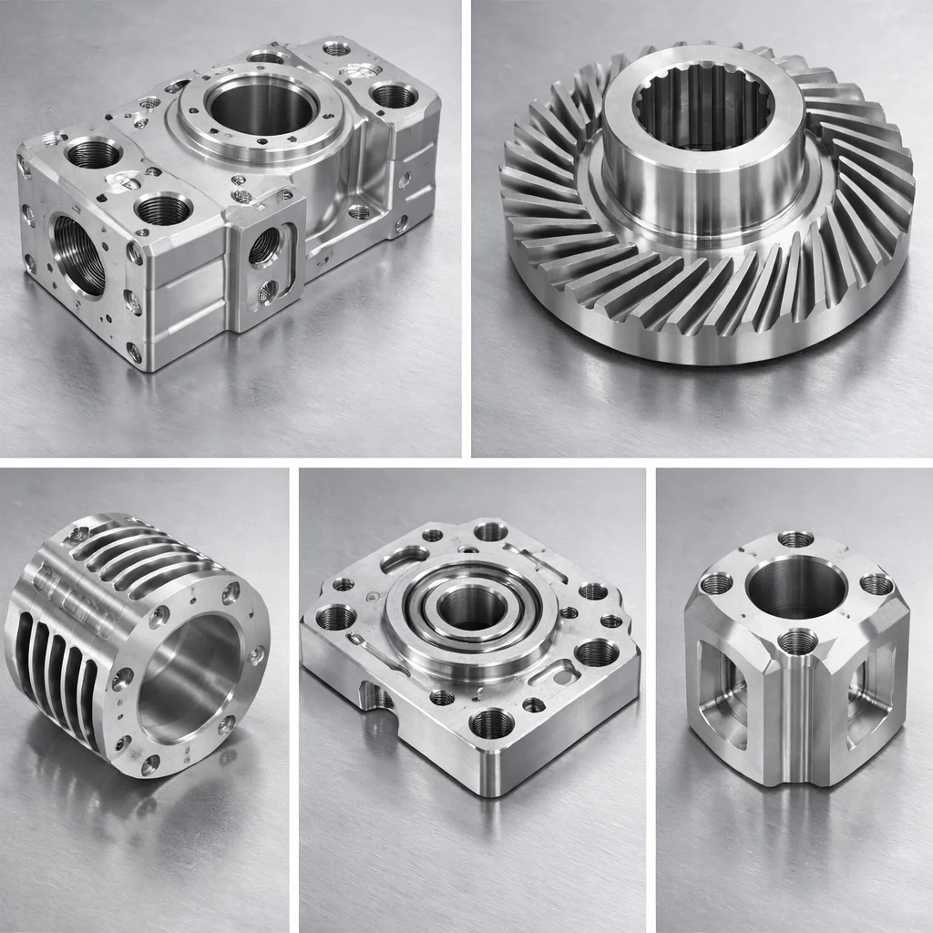 OEM Custom Manufacture High Precision CNC Machining Aluminum Brass Stainless Steel Metal Milling Turning Parts Services
