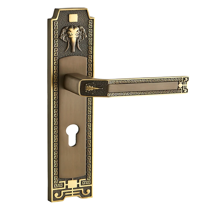 Door Lockset Lock Handle and Lock Body For Kitchen Door With Lock Accessory