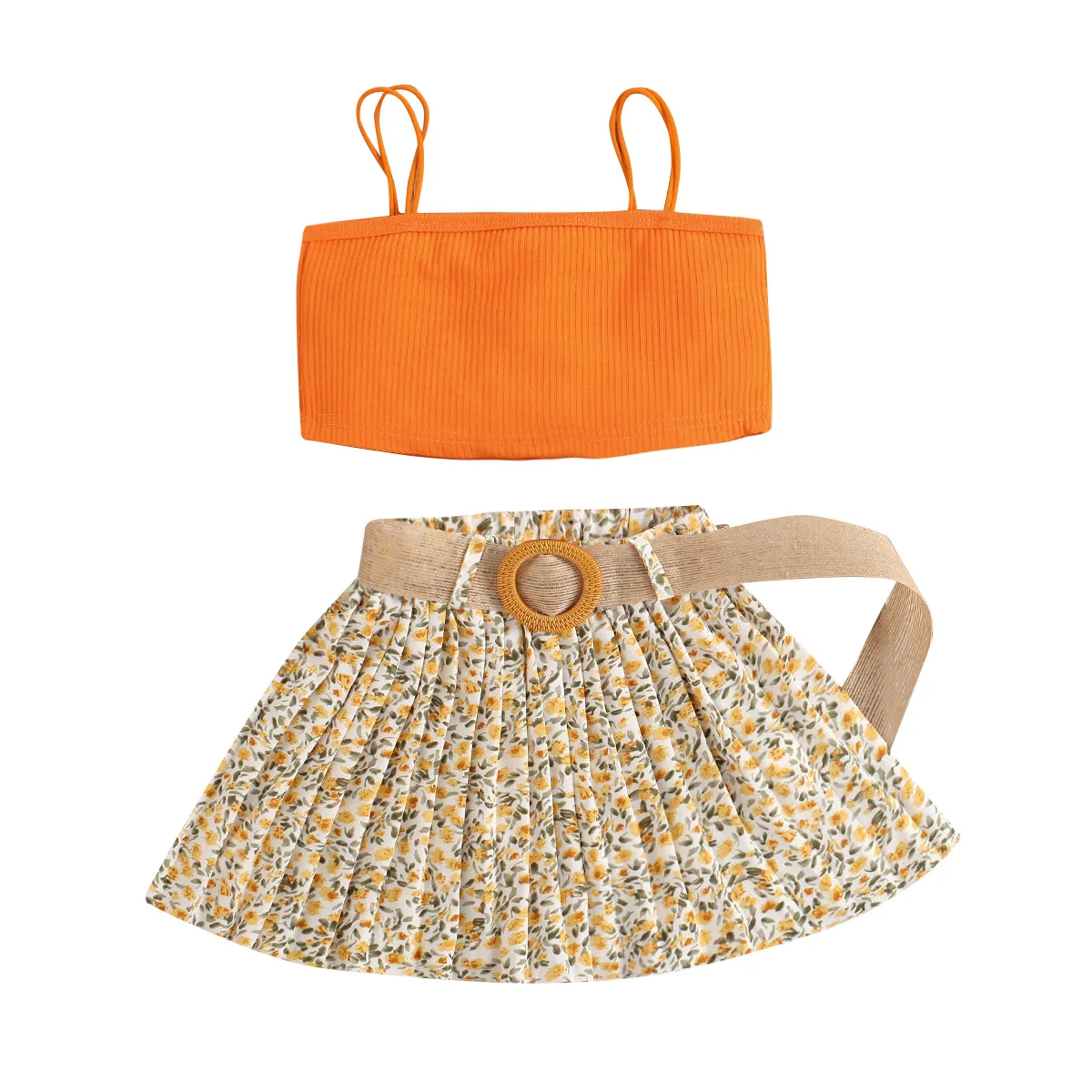 

Fancy Kids Summer Princess Floral Dress Baby Girl Party Dress Children Frocks Designs 2pcs Dress Sets