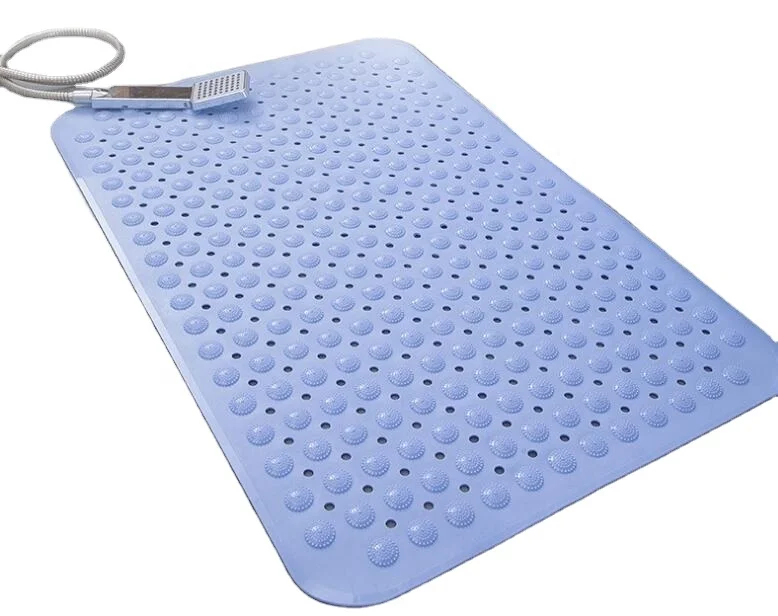 

PVC non-slip cushion bathtub shower bottom suction cup safety bath mat, Optional
