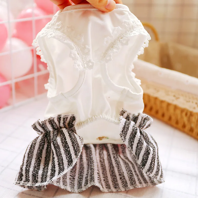 

2020 New Style Pet Clothes Summer Pet Dog Dress Pet Fruit Dress, Black,pink