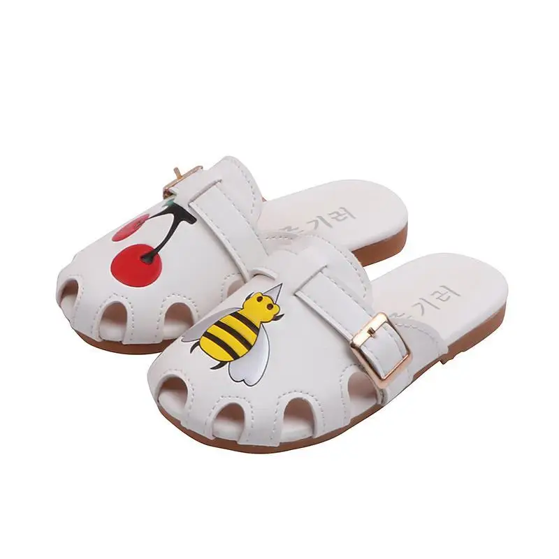 

Baby Summer Cartoon Animal Girls Dress Shoes Slipper