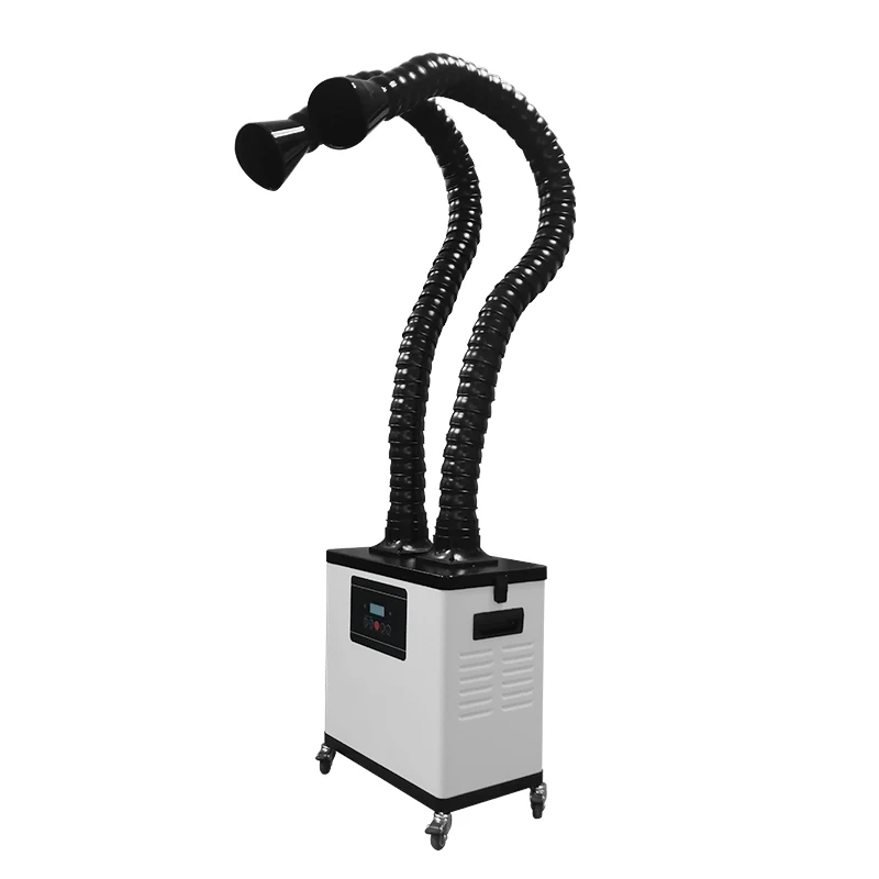 Beauty Salon Fume Extractor Smoke Extractor Fan White With 75mm Exhaust Flexible Duct Buy