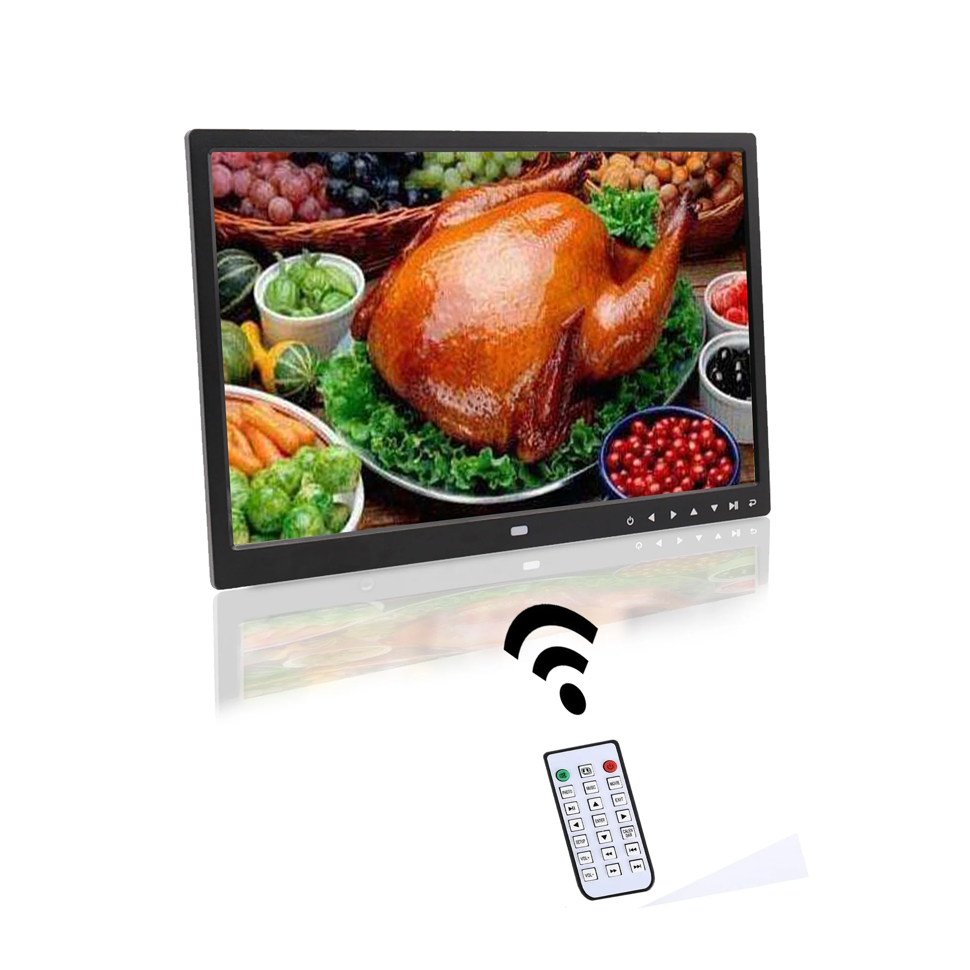 

China popular 15 inch digital photo frame digitalphotoframe with video loop digital album