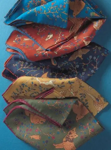
Wool Pocket Square, HT7500 