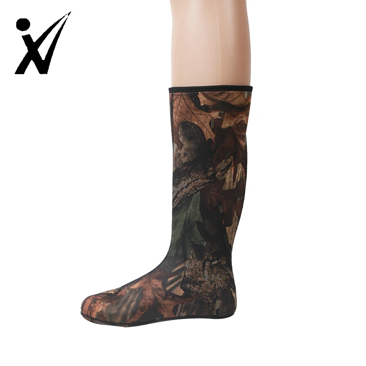 Customized Unisex Waterproof Insulated Neoprene Diving Boots & Socks 3mm Thickness Various Colors