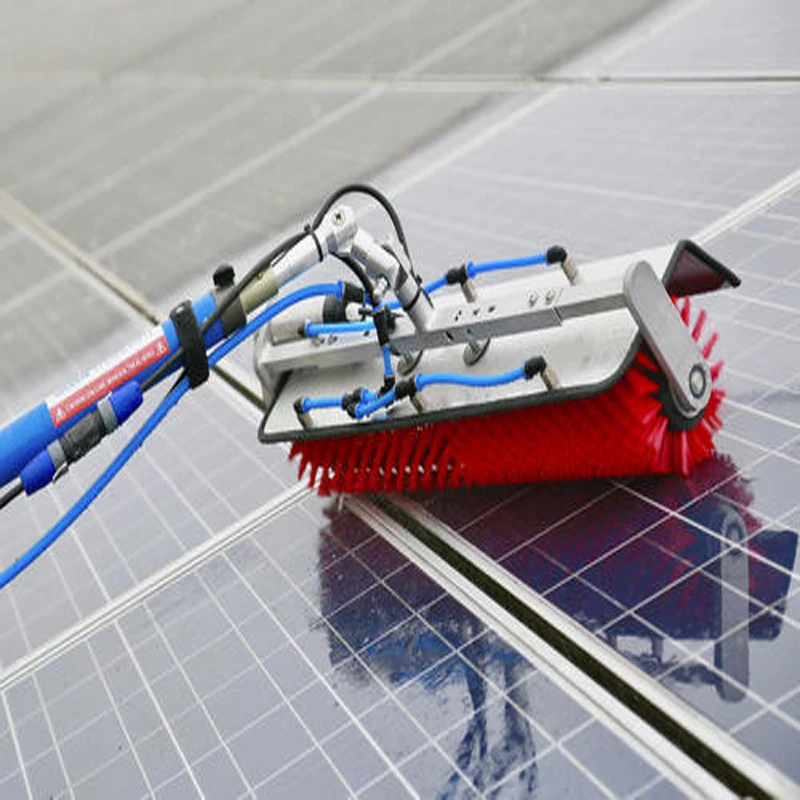 

High Cleaning Outdoor roller brush to clean solar panel, Blue,black,customized