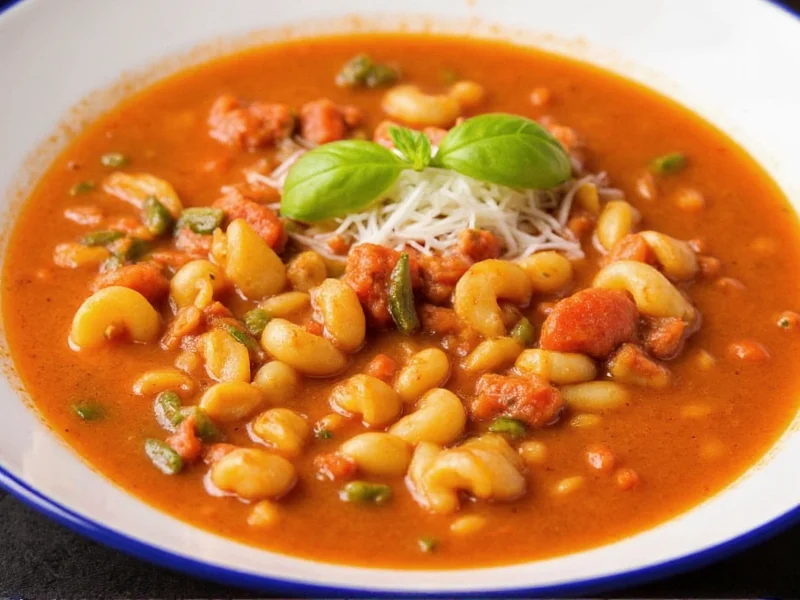 pasta fagioli soup the real italian way no shortcuts