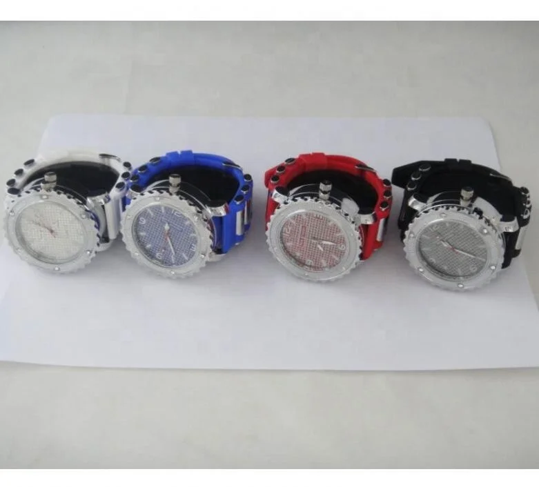 

Wholesale 2 Part Watch Tobacco Grinder Diameter  Zinc Alloy Metal Herb Grinder jhcentury, Picture