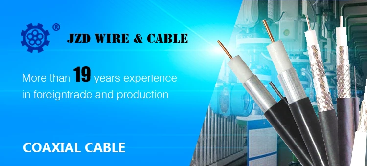 Armoured Coaxial Cable 10d Ftxe Rj56 Rj58 Rg6 Rg11 Thin Coaxial Cable ...