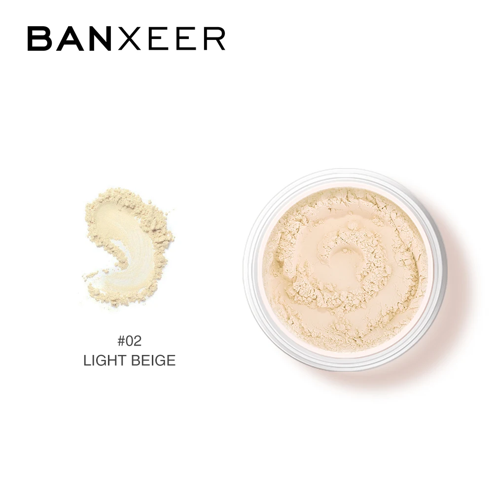 

BANXEER Wholesale Cheap Vegan and Cruelty Free Setting Make Up Translucent Loose Powders, 2 colors