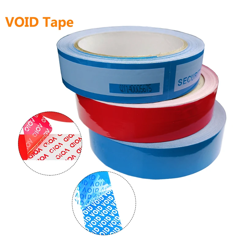 

Wholesale Drop Shipping Made In Factory Tamper Evident Sticker Warranty Sealing Tape Security High Adhesive VOID Open Tape