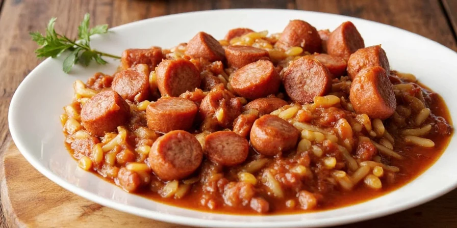 Hungarian Paprika Sausage Stew