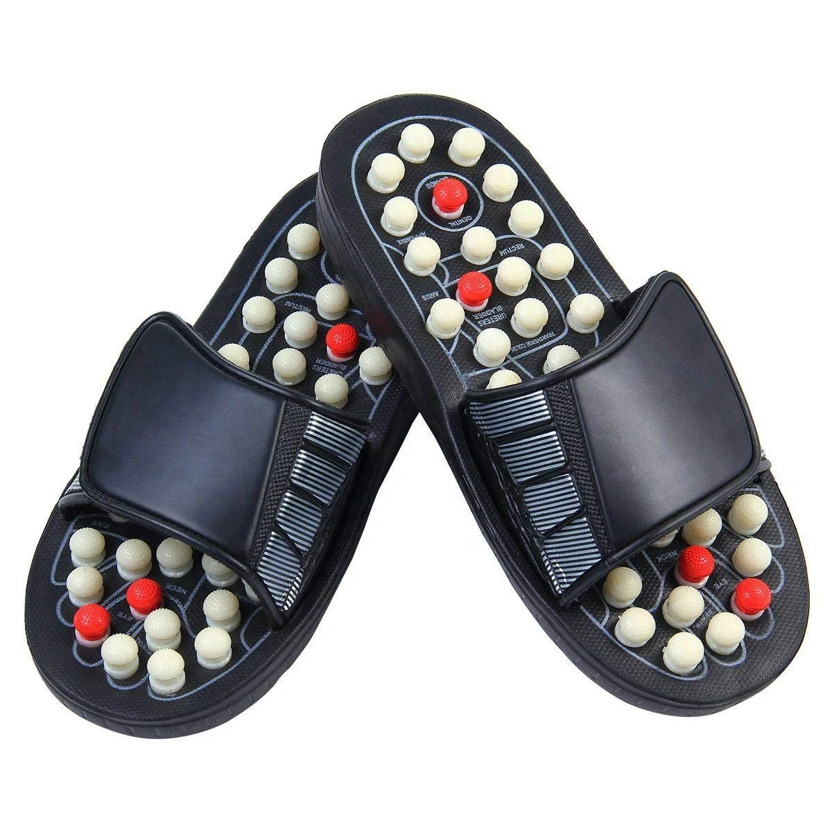 Antislip acupunctuur massage slippers voor stellen voor thuisbad - Voettherapie sandalen voor mannen en vrouwen – koop de beste producten in de online winkel Antislip acupunctuur massage slippers voor stellen voor thuisbad - Voettherapie sandalen voor mannen en vrouwen – koop de beste producten in de online winkel