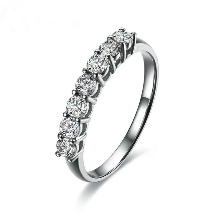 

Cheap Price 925 Silver Engagement Moissanite Ring Wholesale