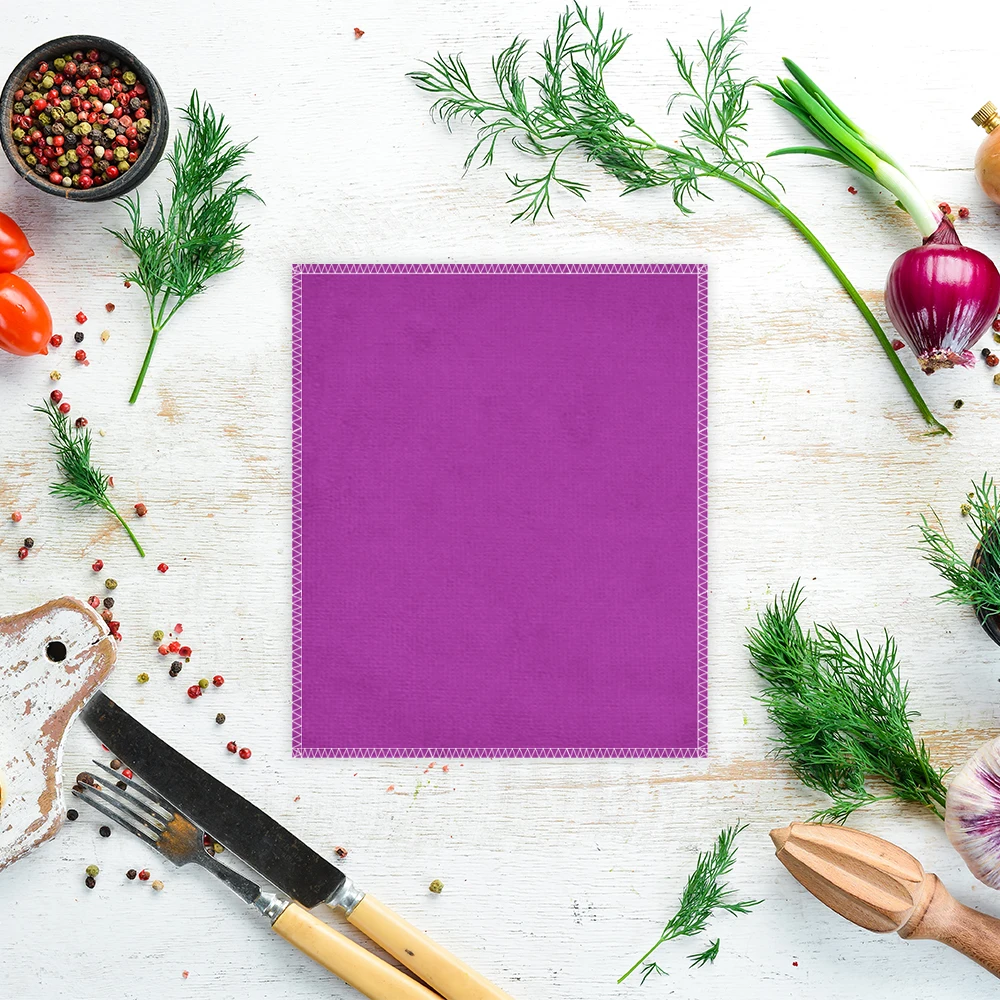 

Eco friendly reusable dish paper towel for kitchen bamboo kitchen towel and dish cloth, Customized color