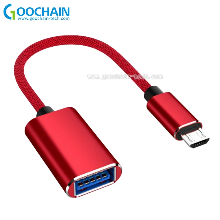 new design high quality usb 2.0 a female to micro male cable for mobile phone - ANKUX.COM