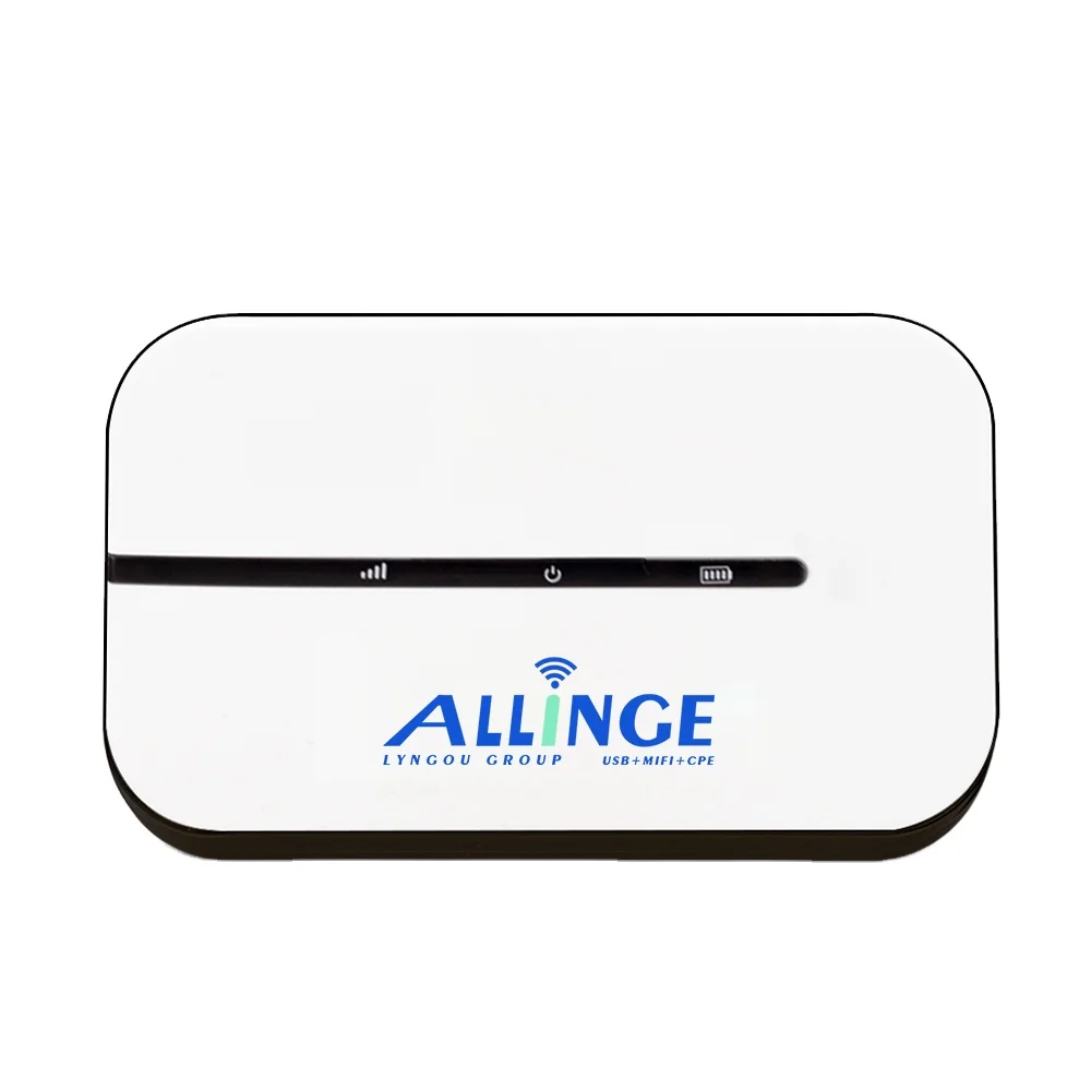 

ALLINGE MDZ2529 4G Mobile Hotspot E5576 E5576-320 Modem Mini Wifi Router Unlocked Router with Sim Card