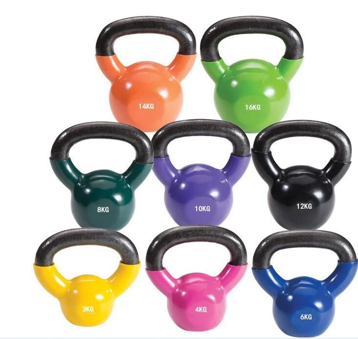 

New Customized fitness Equipment painted Cast Iron Cast Iron Kettlebell with Durable for Fitness Training pu kettlebell