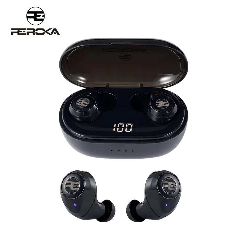 

NEW Product REROKA Revolution TWS Wireless Earphone Stereo Bass Earbuds BT 5.0 Headphone