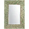 Large Rectangular Luxe Mosaic Mirror Multi-colored Handing Vanity Mirror
