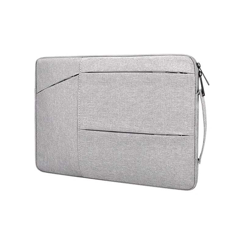 

Tote Laptop Bag Waterproof Nylon Multi Pocket Shoulder Bags Laptop Case Laptop Sleeve Work Bag Notebook Handbags for Women Men, Dark blue, pink, light gray, black, blue, dark gray