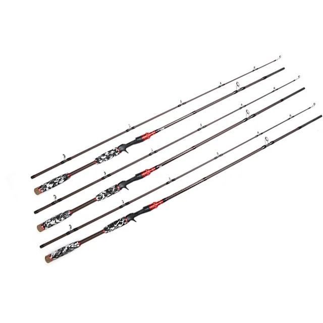 

high quality H 2 tips lure pole China 2 section 7ft saltwater casting carbon fiber fishing rods