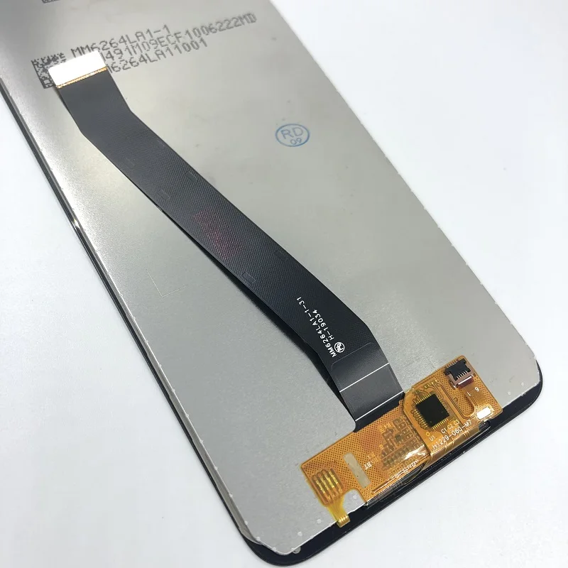 Zhangli Xiaomi Repuesto Ensamblaje Completo de Pantalla LCD y digitalizador con Marco for Xiaomi Redmi 7 Xiaomi Repuesto Color : Black