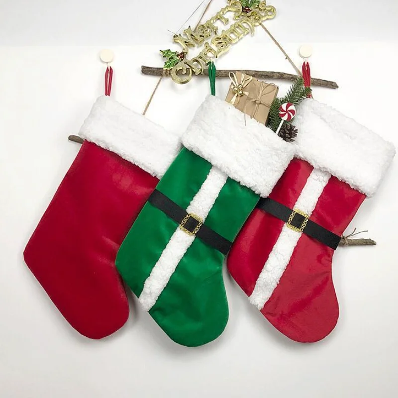 

Stocked Customized Christmas Sock Cute Christmas Boot Personalized Christmas Sock for Decoration