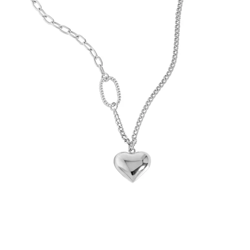 

VIANRLA 925 sterling silver gold plated rhodium plated heart necklace for girlfriend