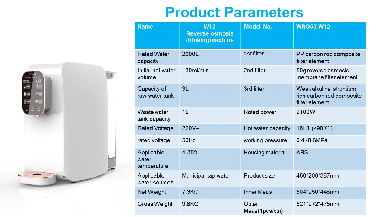 Water Dispenser Direct Drinking Water Machine Ro Water Purifier Buy