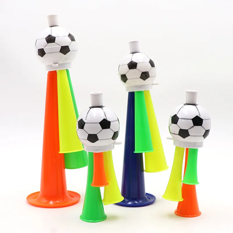 
China factory cheap plastic cheering horn , toy plastic football fans cheer trumpet ,can be customized logo  (62259789934)