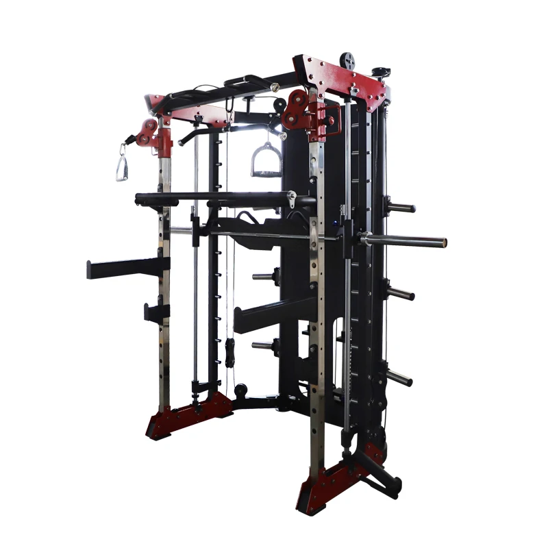 

Commercial Use Fitness Equipment Multi functional Trainer Smith Machine for Body Building GYM Fitness power rack smith machine
