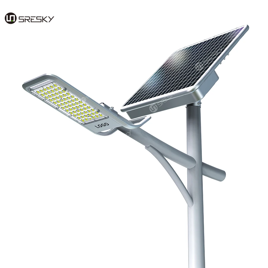 SRESKY separate solar panel led lamp 40w 60w 80w 120w 150w 100 watt solar street lights LED with factory price