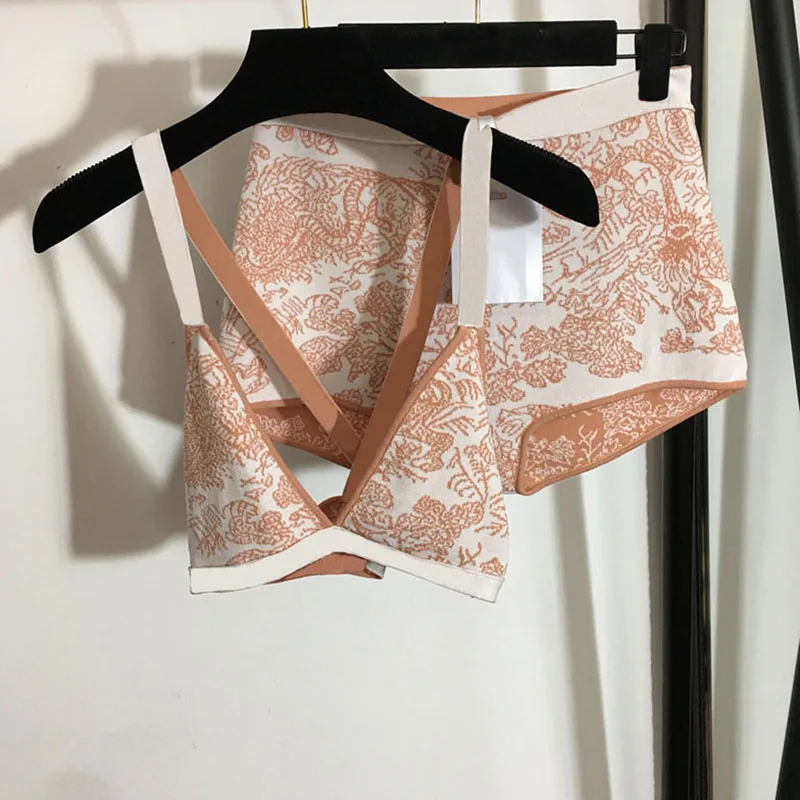 

3 Colors Vintage Style Printed Fashion Bandage High Waist Women Swimsuit