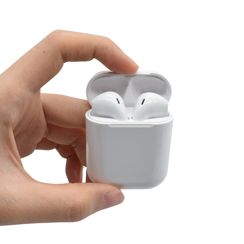 

2021 Free Sample I12TWS Headphones In-Ear 5.0 Stereo Earphone TWS I12 Inpods 12 True Wireless Earbuds With Microphone