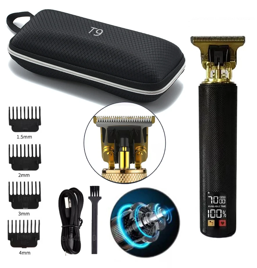 

High Quality best Low Noise Hair Clipper Cordless Rechargeable multi functional Trimmer Hair For Men