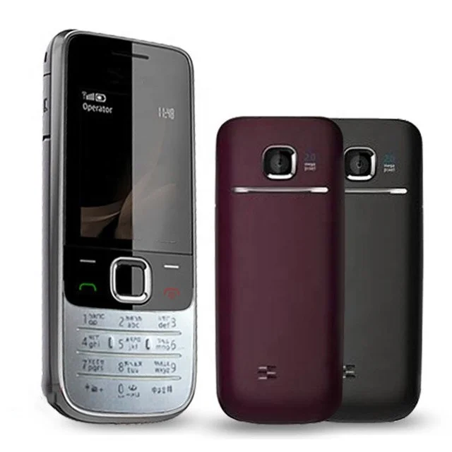 

Free Shipping Cheap Mobile Phone Supplier Unlocked Bar GSM Classic Cell Phone 2730 For Nokia handset By Postnl, Silver, brown