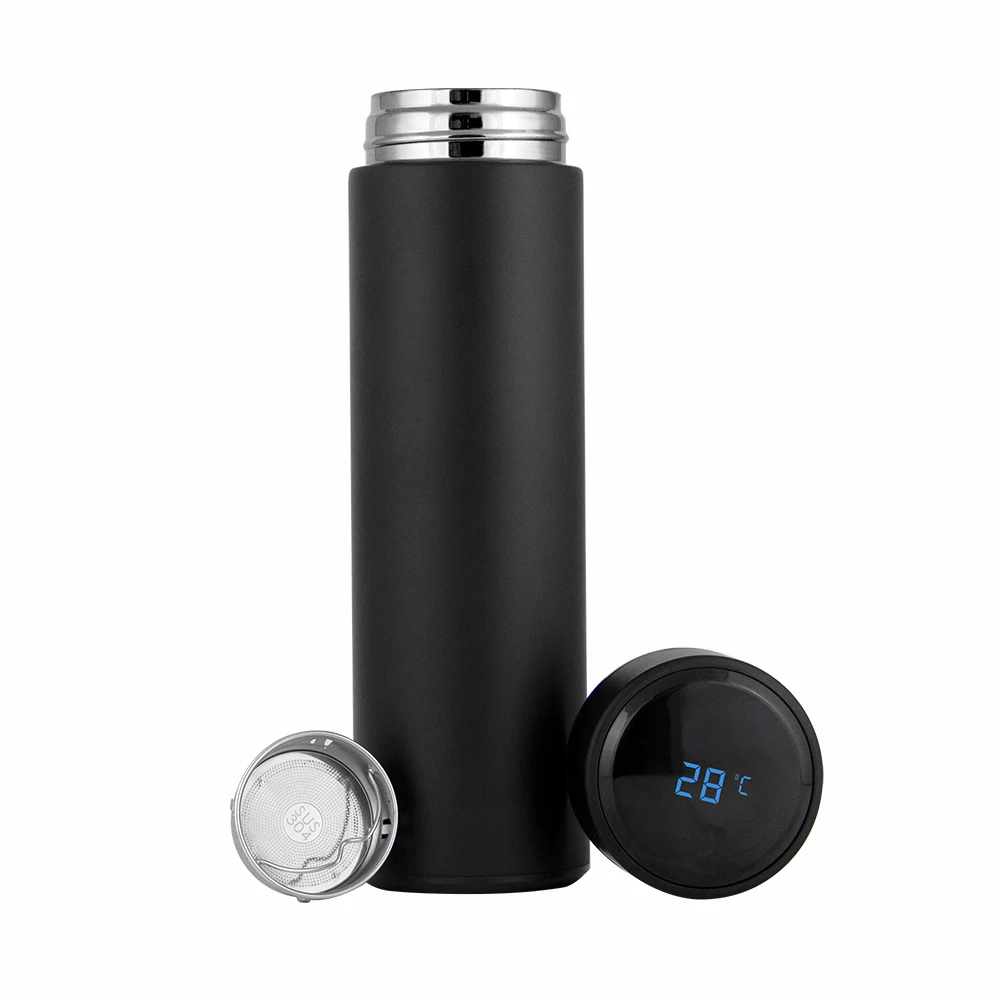 

450ml smart stainless steel vacuum flask bottle thermos, Customized color